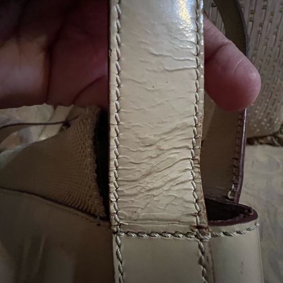 Céline CELINE REHAB Hand Bag Canvas Beige - Picture 7 of 17